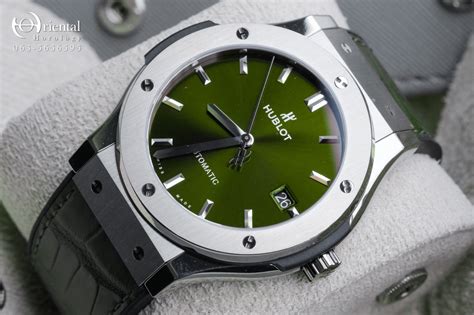 titanium green hublot|Hublot titanium 44mm.